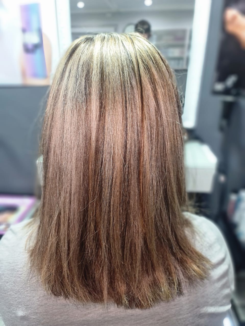 Highlights and blow wave